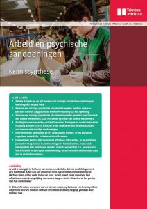 Arbeid en psychische aandoeningen