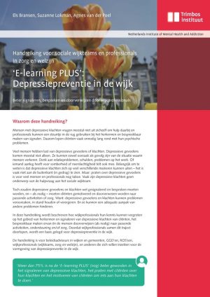 E-learning PLUS: Depressiepreventie in de wijk