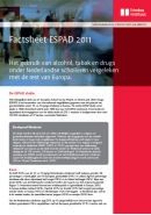 Factsheet ESPAD 2011