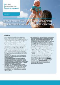 Factsheet Effectiviteit van stoppen-met-roken interventies voor zwangere vrouwen