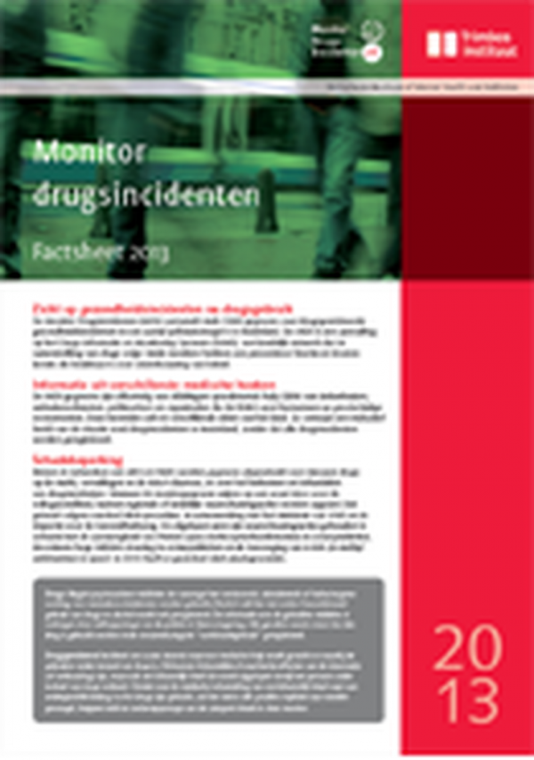 Factsheet Monitor drugsincidenten 2013