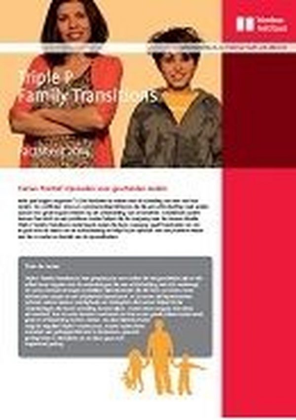 Factsheet Triple P Family Transitions