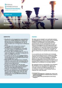 Factsheet Waterpijp