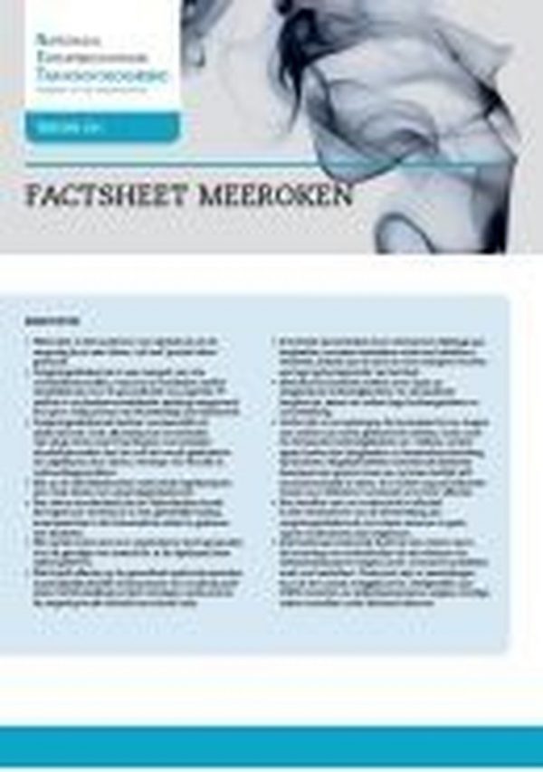 Factsheet meeroken