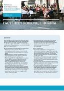 Factsheet rookvrije horeca
