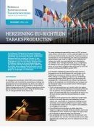 Infosheet Herziening EU-richtlijn Tabaksproducten