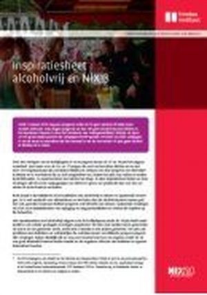 Inspiratiesheet alcoholvrij en NIX18