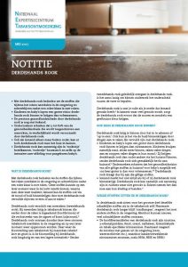 Notitie Derdehands rook