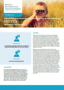 Notitie Zien roken