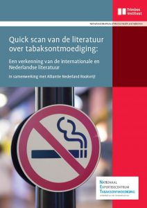 Quick scan van de literatuur over tabaksontmoediging: