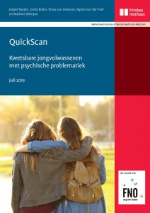 Quickscan Kwetsbare jongvolwassenen met psychische problematiek