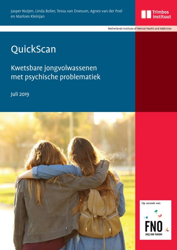 Quickscan Kwetsbare jongvolwassenen met psychische problematiek