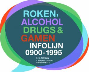 logo roken alcohol drugs gamen infolijn