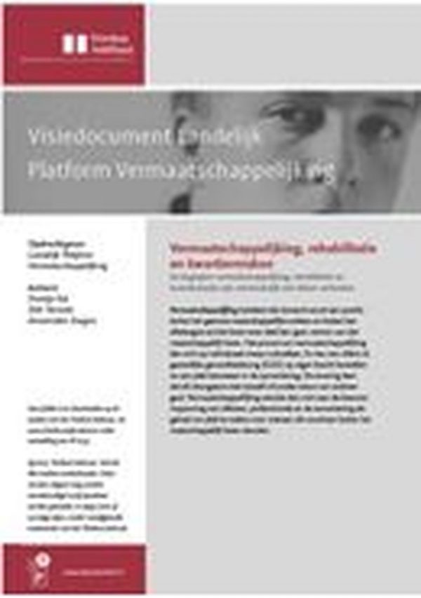 Visiedocument Landelijk Platform Vermaatschappelijking