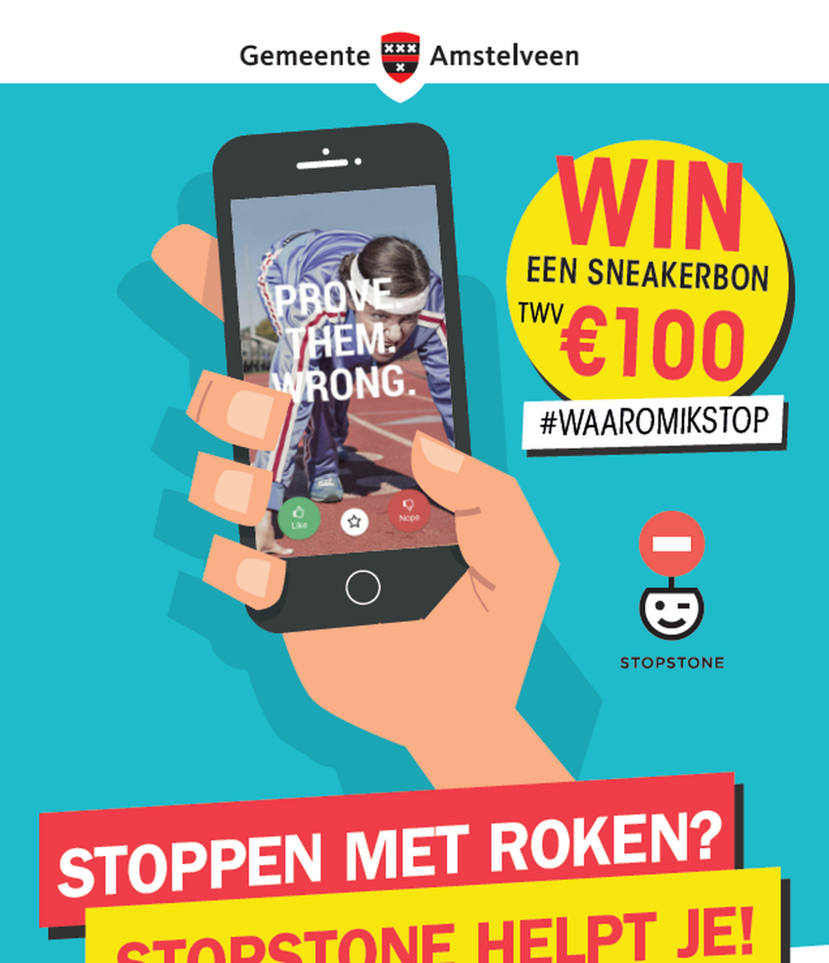Stopstone voor jongeren in Amstelveen