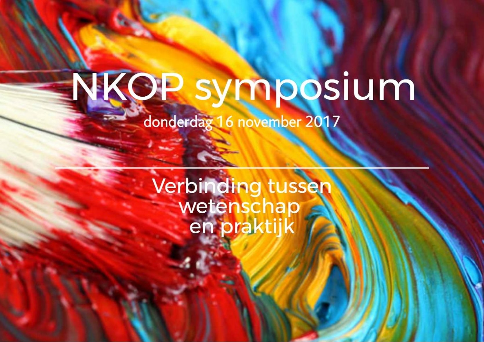 NKOP symposium 2017 - verbinding tussen wetenschap en praktijk