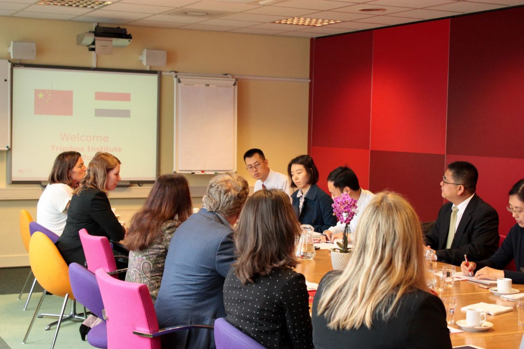 Chinese delegatie bezoekt het Trimbos-instituut