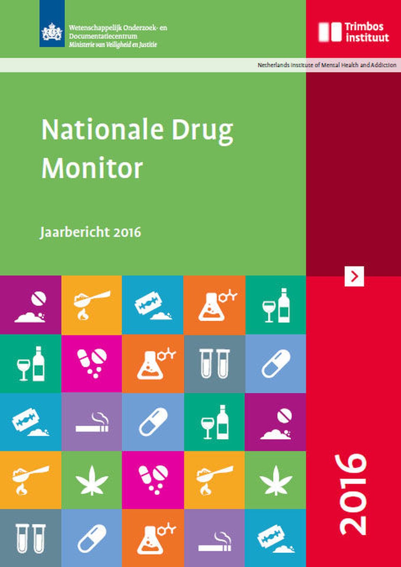 Jaarbericht 2016 van de Nationale Drug Monitor verschenen