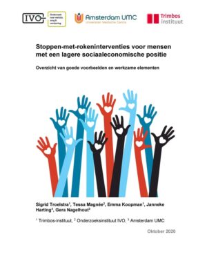 Stoppen-met-rokeninterventies voor mensen met een lagere sociaaleconomische positie