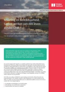 Checklist voor gemeentelijke projectleiders die willen werken met de aanpak GHB-problematiek voor gemeenten