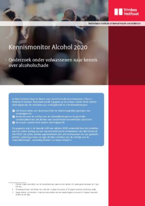 Onderzoek onder volwassenen naar kennis over alcoholschade