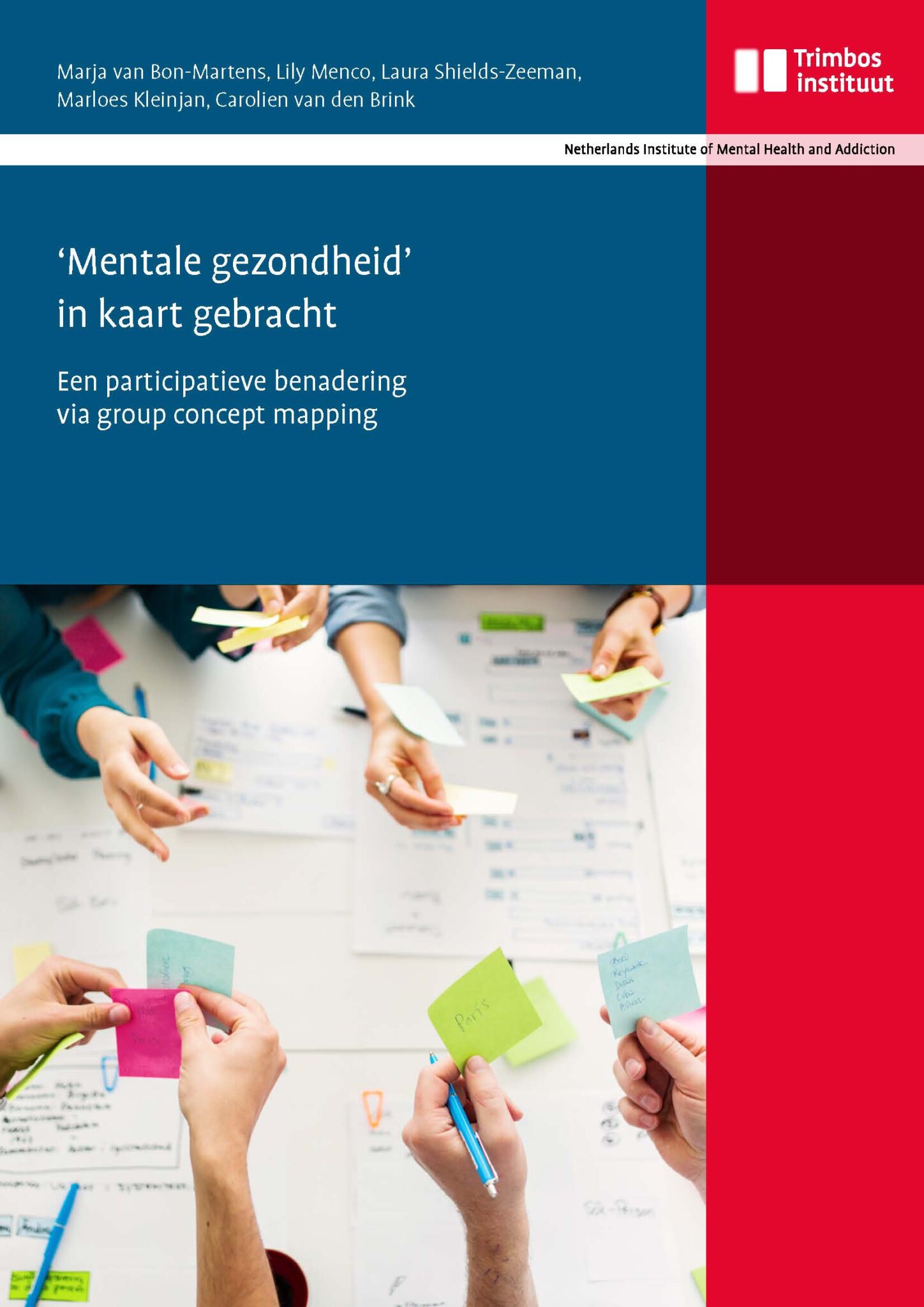 ‘Mentale gezondheid’ in kaart gebracht Trimbosinstituut