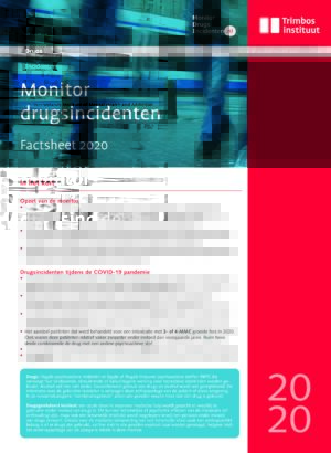 Monitor drugsincidenten 2020