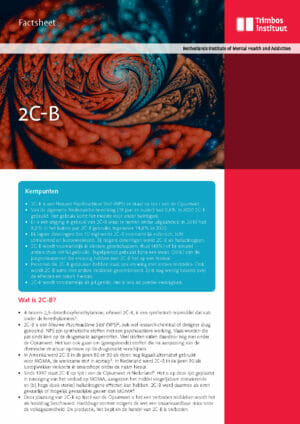 Factsheet 2C-B