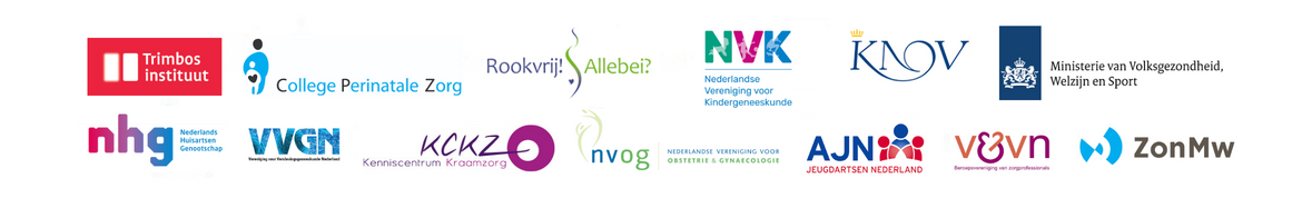 Alle logo's Taskforce Rookvrije Start - websitebalk (v2)