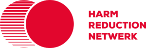 Harm Reduction Netwerk logo (Rood)