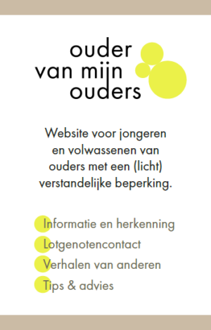 Visitekaartje OudervanmijnOuders.nl (set 50 stuks)