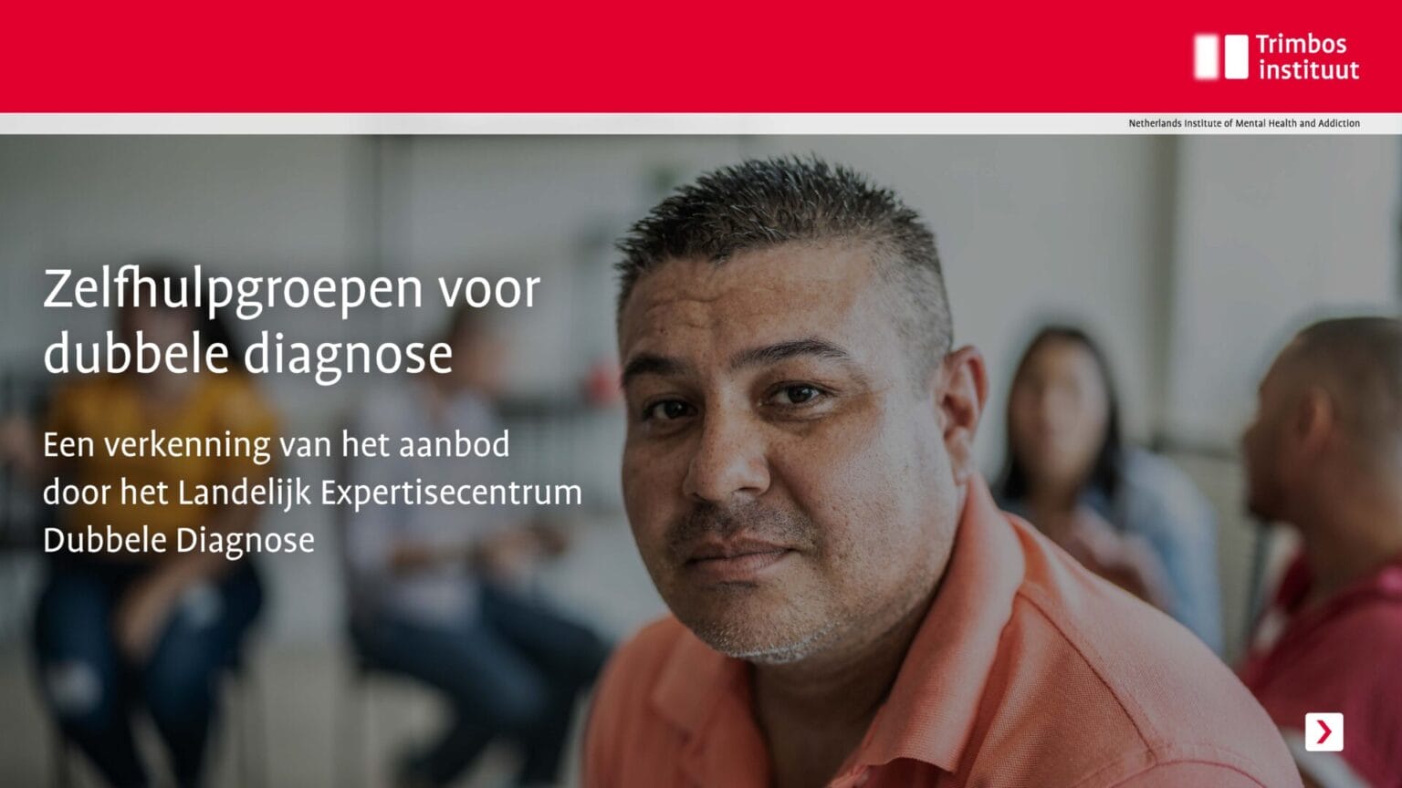 Rapport Zelfhulpgroepen voor dubbele diagnose - Trimbos-instituut