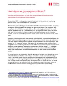 grip op gokproblemen