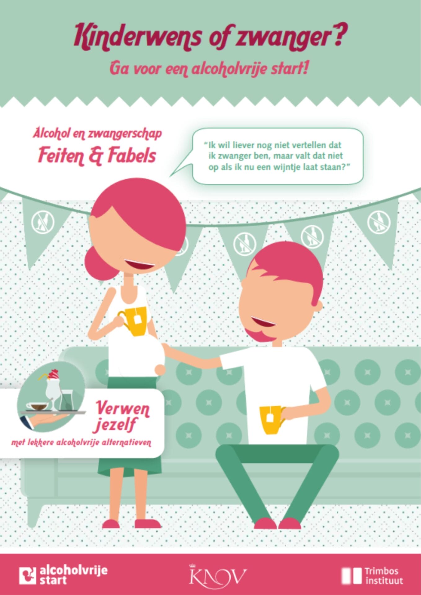 Folder AVS kinderwens of zwanger