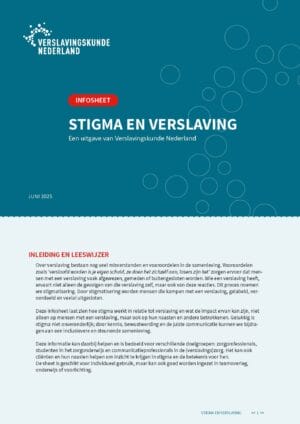 Infosheet Stigma en verslaving