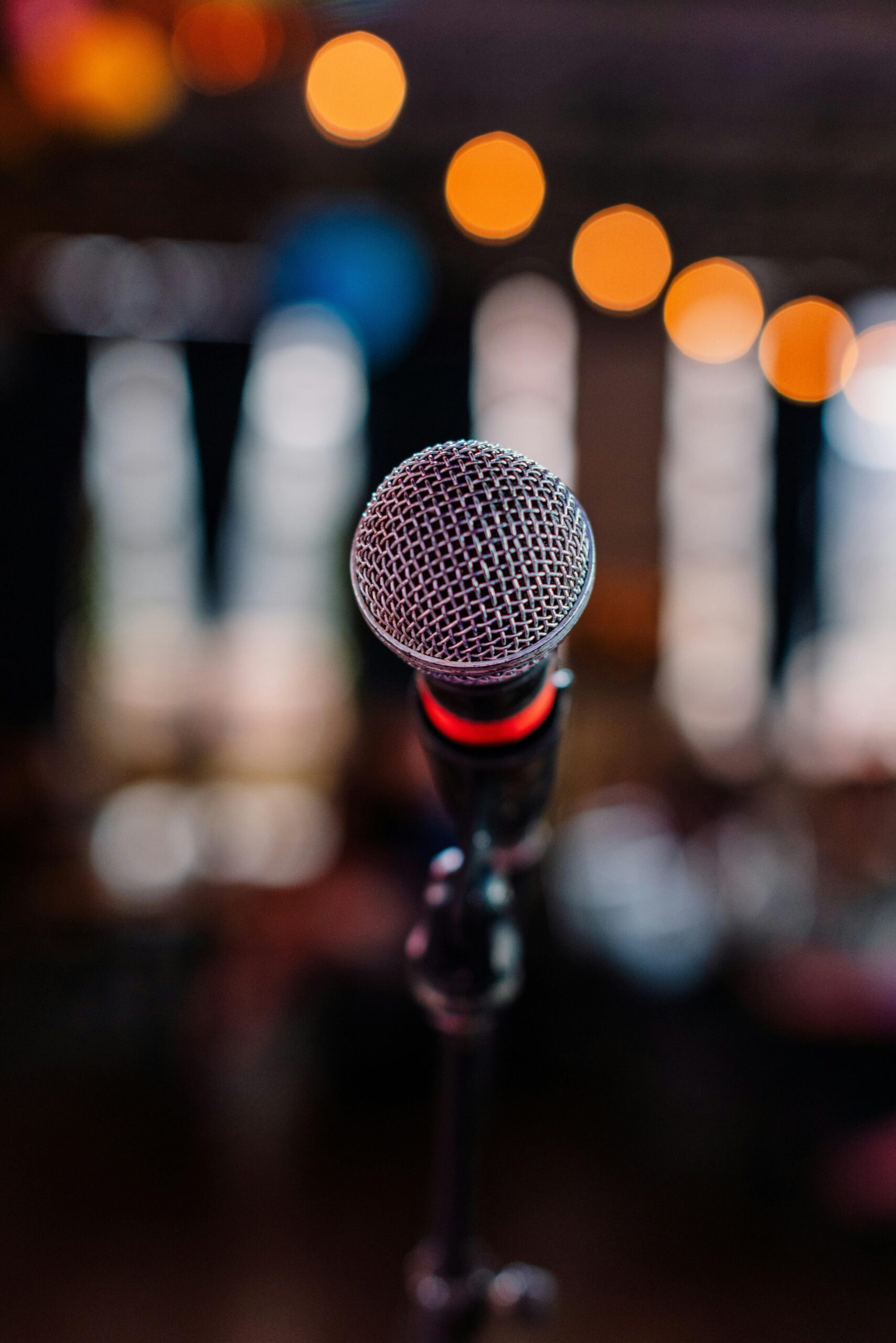 Microfoon spreker congres