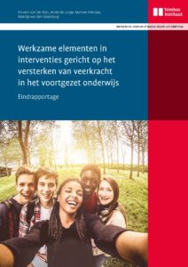 versterken van veerkracht in het voortgezet onderwijs