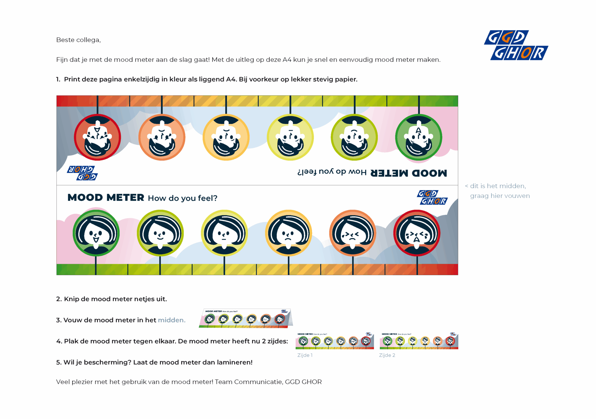 Trimbis Moodmeter 'How do you feel?' - Trimbos-instituut
